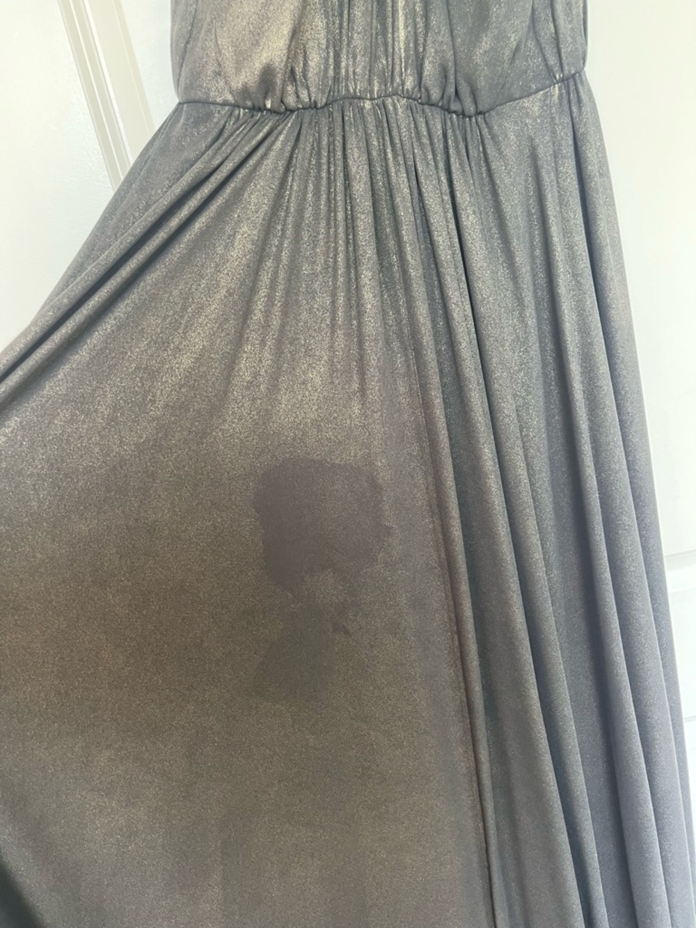 Halston Heritage Cross Back Maxi Dress - Picture 4 of 5